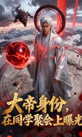 短剧《大帝身份，在同学聚会上曝光》海报