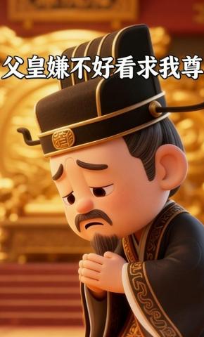 短剧《父皇嫌不好看求我尊》海报