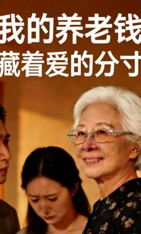 短剧《我的养老钱，藏着爱的分寸》海报