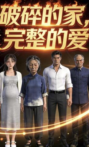 短剧《破碎的家，完整的爱》海报