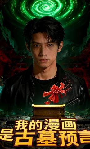 短剧《我的漫画是古墓预言》海报