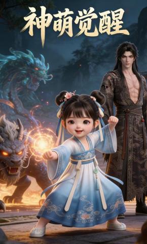 短剧《神萌觉醒》海报