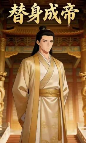 短剧《替身成帝》海报