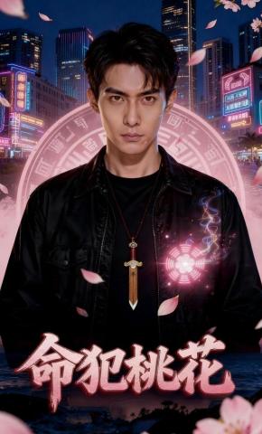 短剧《命犯桃花》海报