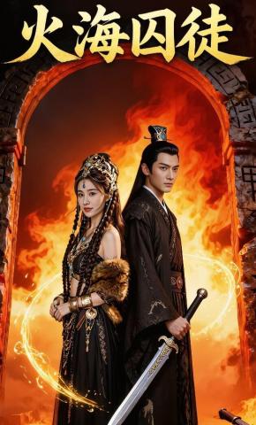 短剧《火海囚徒》海报