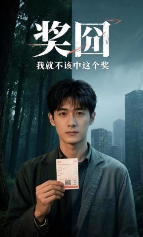 短剧《奖囧我就不该中这个奖》海报