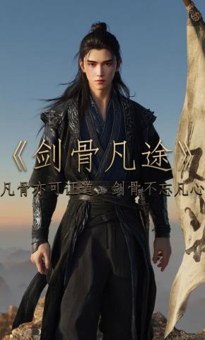 短剧《剑骨凡途》海报