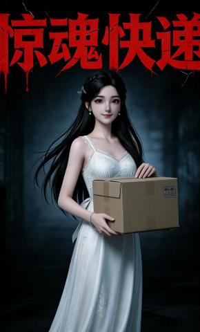 短剧《惊魂快递》海报