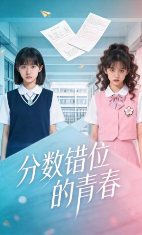 短剧《分数错位的青春》海报