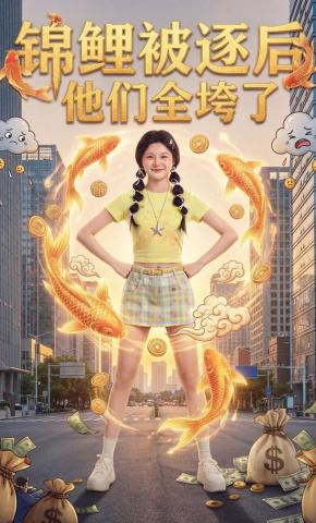 短剧《锦鲤被逐后他们全垮了》海报