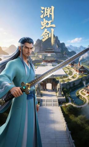 短剧《渊虹剑》海报