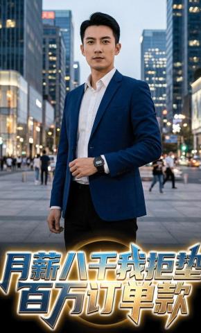 短剧《月薪八千，我拒垫百万订单款》海报