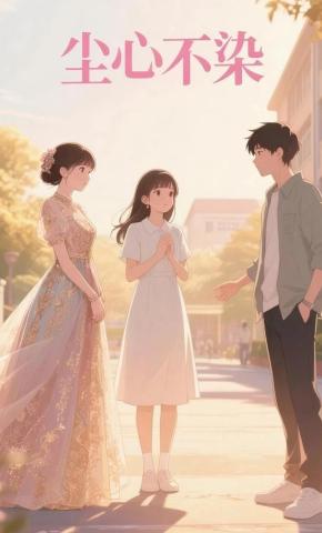 短剧《尘心不染》海报