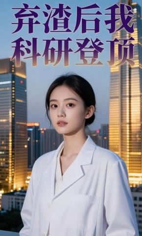 短剧《弃渣后我科研登顶》海报