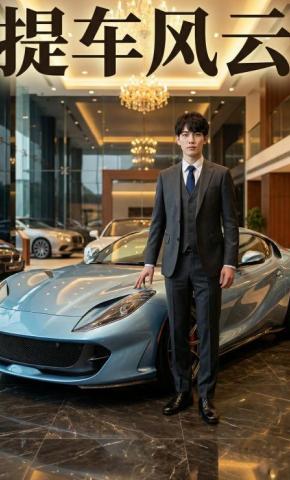 短剧《提车风云》海报