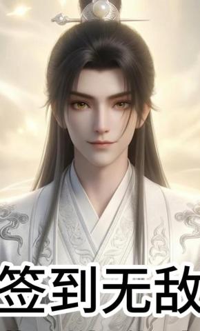 短剧《签到无敌》海报