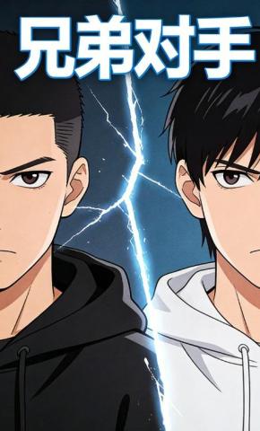 短剧《兄弟对手》海报