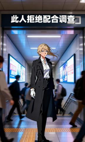 短剧《此人拒绝配合调查》海报