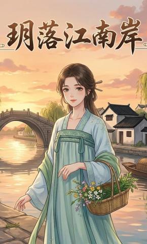 短剧《玥落江南岸》海报