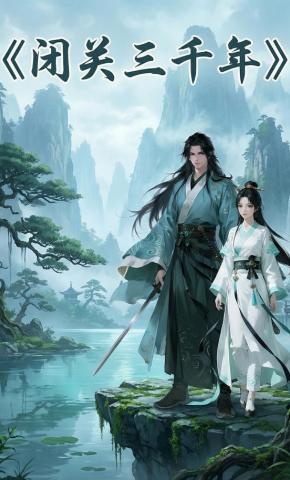 短剧《闭关三千年》海报