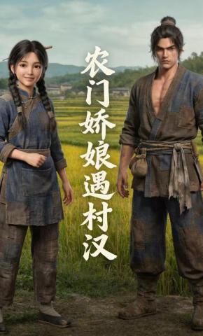 短剧《农门娇娘遇村汉》海报