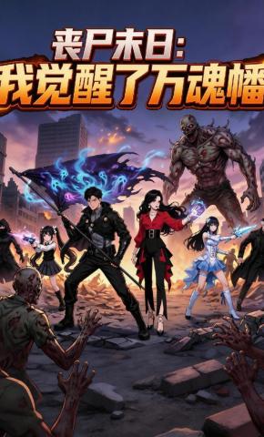 短剧《丧尸末日：我觉醒了万魂幡》海报