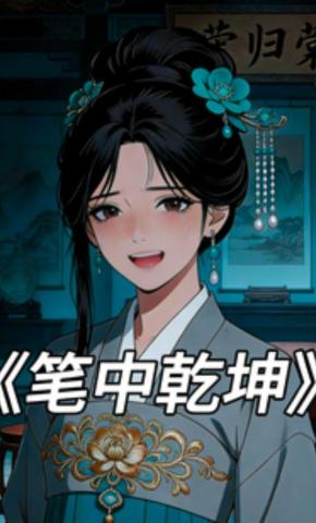 短剧《笔中乾坤》海报