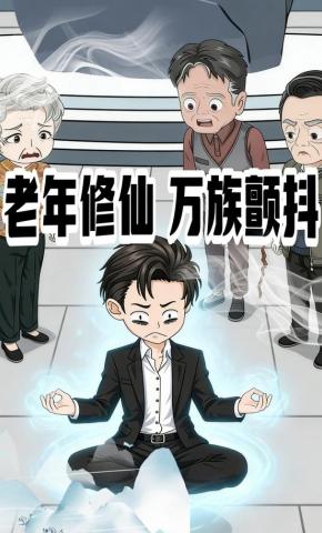 短剧《老年修仙，万族颤抖》海报