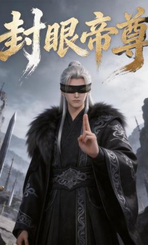 短剧《封眼帝尊》海报