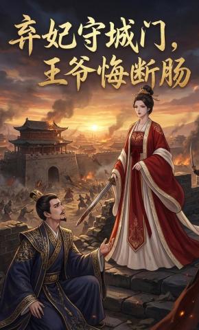 短剧《弃妃守城门，王爷悔断肠》海报