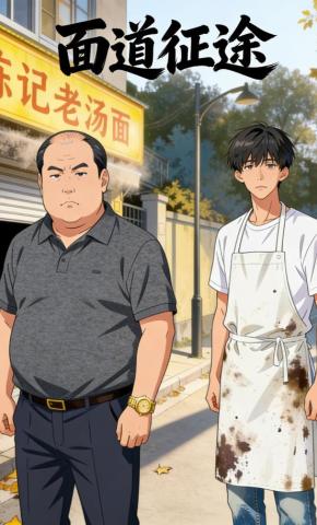 短剧《面道征途》海报