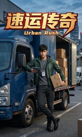 短剧《速运传奇》海报