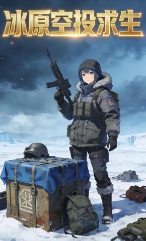 短剧《冰原空投求生》海报