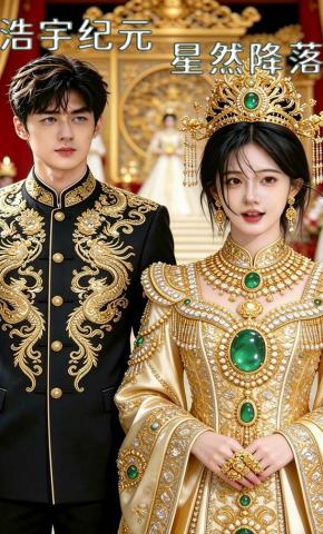 短剧《浩宇纪元，星然降落》海报