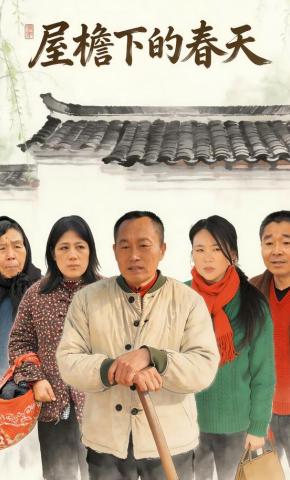 短剧《屋檐下的春天》海报
