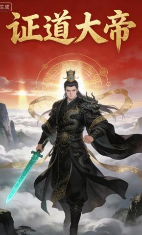 短剧《证道大帝》海报