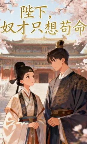 短剧《陛下，奴才只想苟命》海报