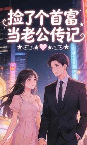 短剧《捡了个首富当老公传记》海报