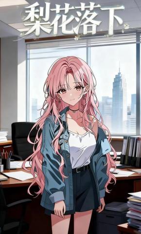 短剧《梨花落下》海报