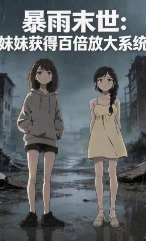 短剧《暴雨末世：妹妹获得百倍放大系统》海报