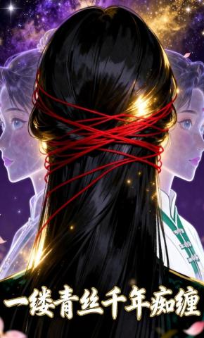 短剧《一缕青丝千年痴缠》海报