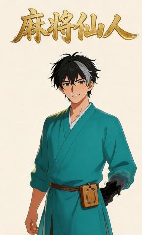 短剧《麻将仙人》海报