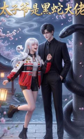短剧《太子爷是黑蛇大佬》海报