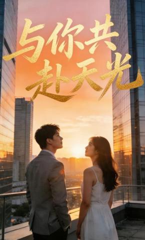 短剧《与你共赴天光》海报