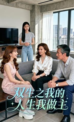 短剧《双生之我的人生我做主》海报