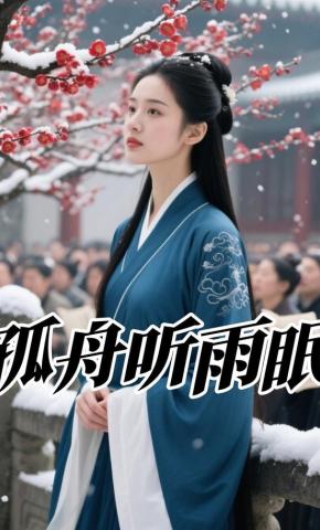 短剧《孤舟听雨眠》海报