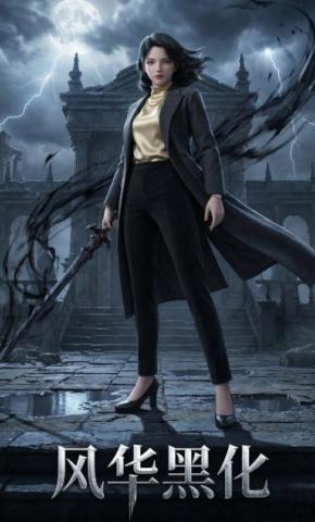 短剧《风华黑化》海报