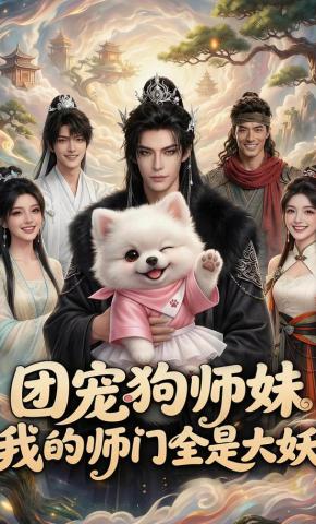 短剧《团宠狗师妹，我的师门全是大妖》海报