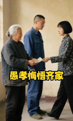 短剧《愚孝悔悟齐家》海报