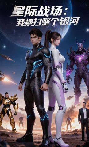 短剧《星际战场：我横扫整个银河》海报